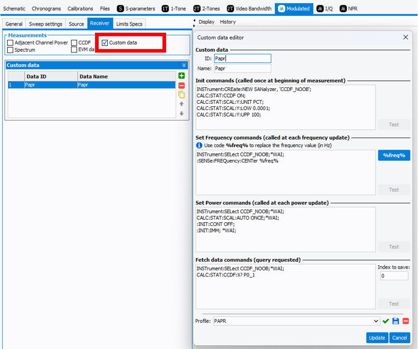 Module Modulated Signal, multiple parameters