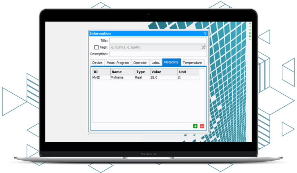 Customizable Metadata IQSTAR 1.4