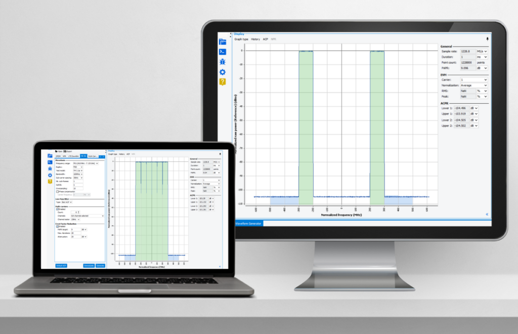 Multi-carrier Signal Generation and Demodulation LTE & NR 5G 