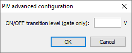 Driver options of AMCAD PIV 200 System