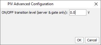 Driver options of AMCAD PIV 3000 System